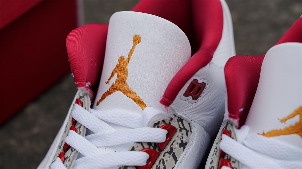 Pk God air jordan 3 retro Cardinal Red retail materials ready to ship